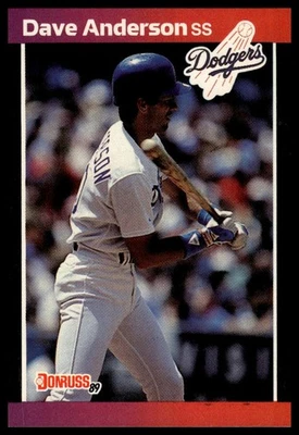 1989 Donruss #434 Dave Anderson - Image 1 of 2