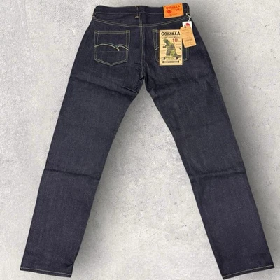 NWT STUDIO D'ARTISAN Godzilla Jeans GZ-009 18oz Size 32 Made in Japan Selvedge - Image 1 of 4