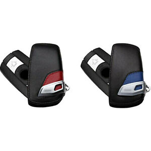 Leder Autoschlüssel Fob Case Cover Shell Tanne fit für BMW 1 3 5 6 7 Serie X5 X6