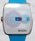 NIXON Watch : THE IRIS Men Wristwatch Working Square Design Used