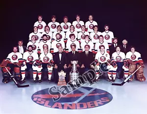 1981 - 82 New York Islanders Stanley Cup Champs Team Photo Color 8  X 10 Photo - Picture 1 of 1