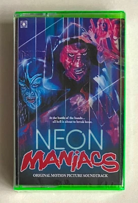 NEON MANIACS - SOUNDTRACK * US LIMITED GREEN CASSETTE * BN&M! * 100 ONLY! - Image 1 of 4