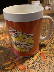 cute Thermo-serve, vintage plastic mug Boeing 757 - Picture 1 of 4