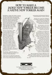 1983 WINDOWS ON THE WORLD Restaurant World Trade Center DECORATIVE METAL SIGN - Picture 1 of 1