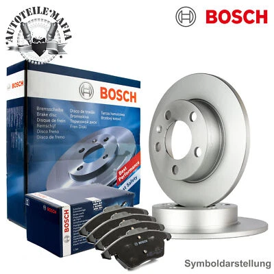 BOSCH Bremsenset für FORD FOCUS III HINTEN Ø271mm