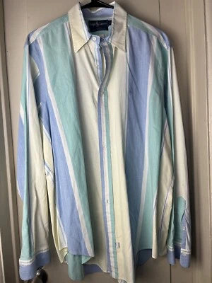 Ralph Lauren Size XL Button Down Stripped Men’s Shirt  - Image 1 of 4