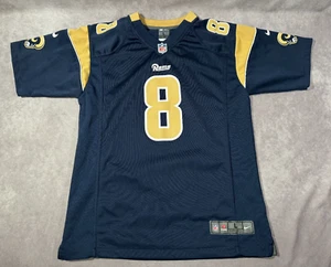 Sam Bradford #8 St. Louis Rams Nike NFL Football Jersey On field Youth Large - Picture 1 of 13