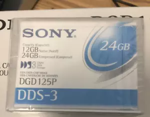 Lot of 9 Sony DDS-3 Data Cartridge 12GB / 24GB - Picture 1 of 2