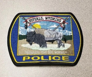 PARCHE HOMBRO POLICÍA BUFFALO WYOMING - Imagen 1 de 1