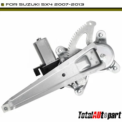 New Window Regulator with Motor for Suzuki SX4 2007-2013 Rear Left Driver Side - Image 1 of 4