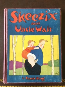 Skeezix and Uncle Walt, by Frank King, ( Gasoline Alley) 1st ed,1924 Hardcover - Picture 1 of 12
