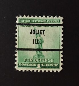 Joliet, Illinois Precancel - 1 cent Defense Issue (U.S. #899) IL