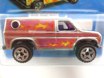 HOT WHEELS - SUPER CHROMES - BAJA BREAKER LIFTED 4X4 FORD VAN - 1/64 - Image 1 of 4