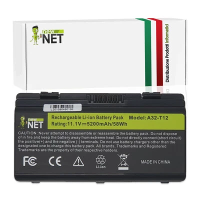 NEW NET BATTERIA PER ASUS A32-C51 T12Er X51 X51RL T12Jg T12C X51L T12Ug T12Fg 0556