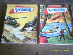 ARTIMA 2 ALBUMS VIGOR LE DEBROUILLARD AUX ARMEES N 55 A 60 ET 48 A 53 - Imagen 1 de 13