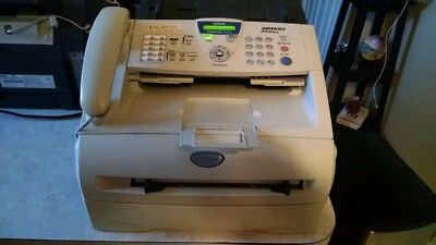 Brother IntelliFAX 2920 Super G3 33.6 Kbps Fax Copy w/ Toner =page count 3804 - Image 1 of 4