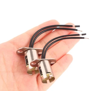 2pcs Car 1157 BAY15D LED Light Lamp Bulb Socket Holder Adapter Wire Connector - Picture 1 of 14