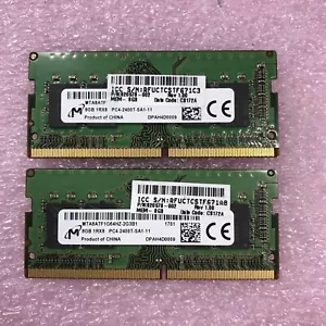 Micron 16GB Kit 2x8GB 1Rx8 PC4-240oT-SA1-11 Laptop Memory MTA8ATF1G64HZ - Picture 1 of 5