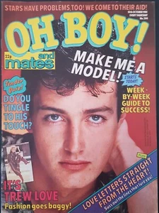 Oh Boy Magazine 10 October 1981 - Model Jill Haliday ''Make Me A Model'', - Picture 1 of 8