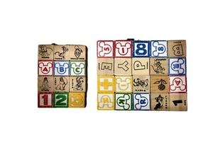 Disney’s Mickey Mouse Toddler 52 Building & Stacking Blocks - Picture 1 of 1
