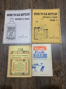 Lot of 4 Old Bottle Price Guides - Picture 1 of 6