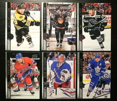 2020-21 20/21 Upper Deck Series 1 Base Cards #1 - #200 Finish Your Set You Pick! - Image 1 of 3
