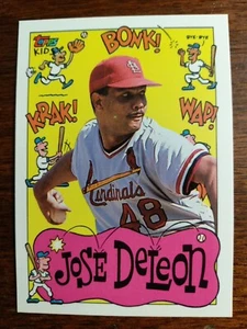 1992 Topps 30 Jose Deleon - Picture 1 of 2