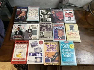 Audiobook Cassette Lot Of 14 Brand New Sealed - Foto 1 di 1
