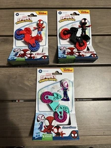 Spidey and His Amazing Friends Figure Motorcycles set of 3 - Picture 1 of 10
