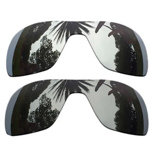 Lente de repuesto de iridio plateada y negra para rotor de turbina Oakley OO9307 polarizada - Imagen 1 de 6