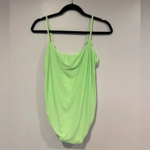 Neon green Aerie smoothez bodysuit size xxl - Picture 1 of 3