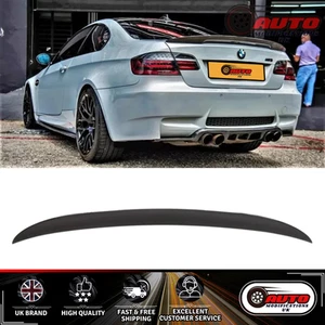 Kit Corpo Ala Labbro Spoiler Stivale Posteriore BMW Serie 3 Coupè M3 E92 Nero Lucido 04-12 - Foto 1 di 12
