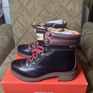 Botines Pikolinos Mujer Cuero Negro Aspe Con Cordones Talla EU 39 - Imagen 1 de 8