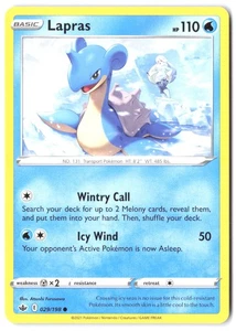 Lapras 029/198 SWSH06: Chilling Reign LP - Picture 1 of 2