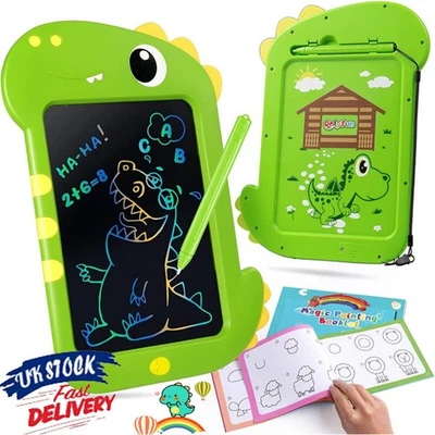LCD Writing Tablet 8.5 inch Doodle, Drawing Board, Dinosaur Toys for Kids Green - Image 1 of 4