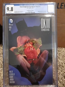 Batman Dark Knight III: The Master Race 1 Cgc 9.8 Adam Hughes Forbidden Planet  - Picture 1 of 10