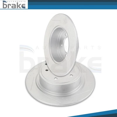 Rotores de discos de freno traseros para Chrysler 200 Mitsubishi Outlander Sport 2011-2014 Foto 1 de 4