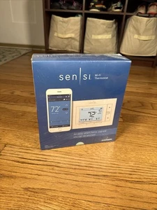 NEU Emerson Sensi Smart programmierbarer Thermostat - weiß (ST55) VERSIEGELT - Bild 1 von 6