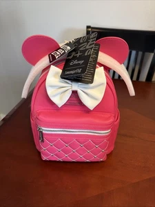 Loungefly Disney Minnie Mouse Rucksack Glow in the Dark Glowberry Damentasche - Bild 1 von 4