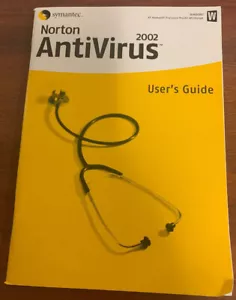 NORTON ANTIVIRUS 2002 User’s Guide Instructions Only FREE SHIPPING - Picture 1 of 4