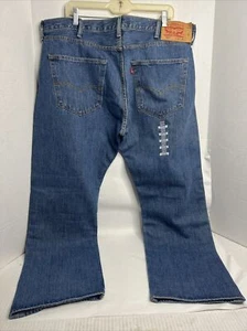 Levis 501 Jeans 40x30 Mens Straight Wide Leg High Rise Medium Stonewash - Picture 1 of 10