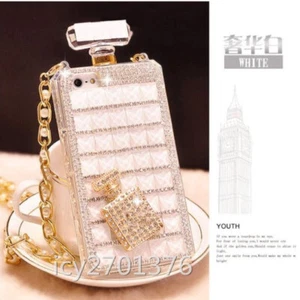 Für Samsung Galaxy s24/s24 Plus/s24 Ultra Hülle Glitzer Parfüm Flakon Handy Skin - Bild 1 von 70