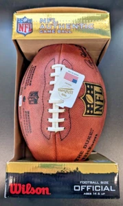 NFL Autentica Pelle Wilson The Duke Gioco Calcio Firmato da Kevin Carter PSA - Foto 1 di 6