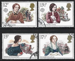 1980 Sg 1125/1128 berühmte Autorinnen gut gebraucht - Bild 1 von 2