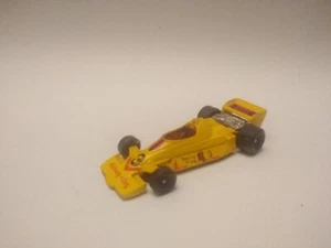 F1 Formula car Matchbox copy, Tomica copy yellow metal toy 1/64 scale - Picture 1 of 5