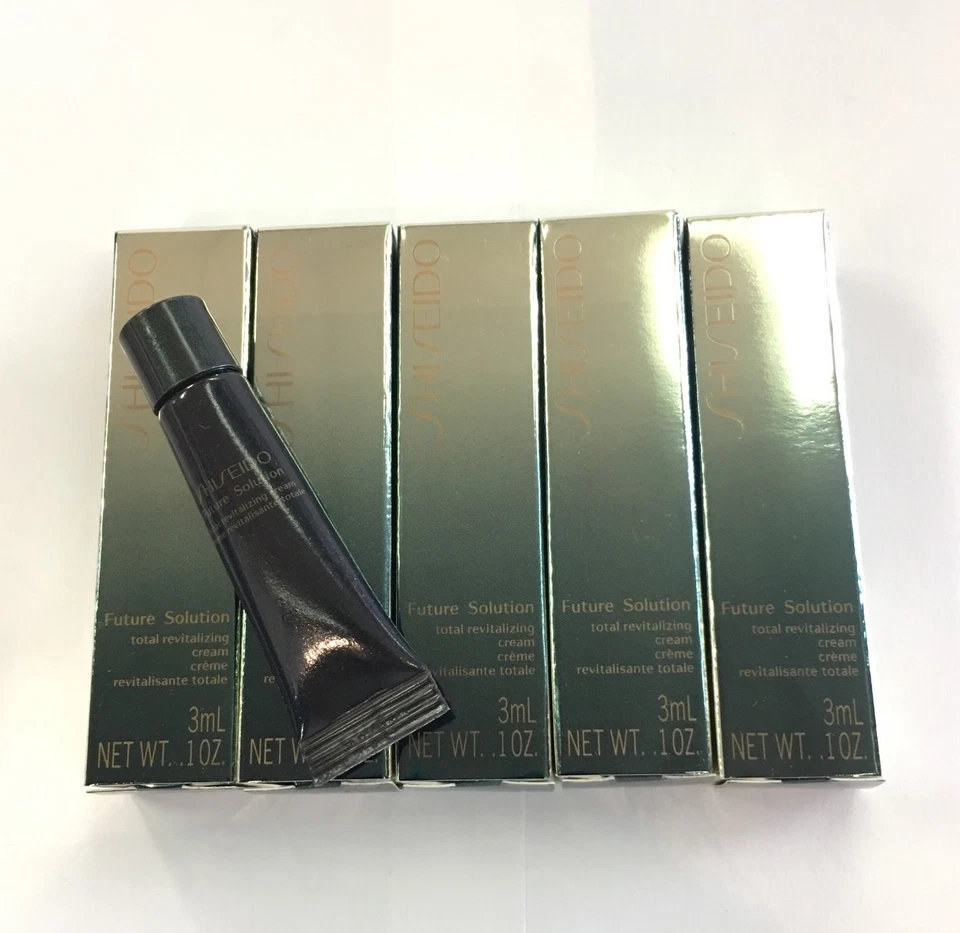 5 Shiseido Future Solution Total Revitalizing Creams (0.1 oz/3 ml each) - Image 1 of 1