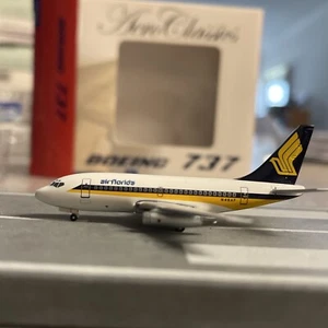 Aero Classics escala 400 modelo diecast air florida B737 avión comercial N46AF - Imagen 1 de 12