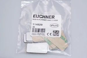 EUCHNER MGB-A-PLATESET-NN01-114529 MGB  Busmodule Einklebeschilder 10 Stück NEU - Bild 1 von 1