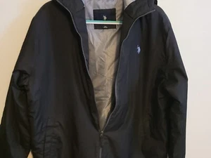 NWT U.S Polo Jacket Light Weight Jacket. Black XXL - Picture 1 of 5