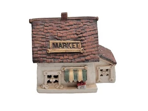 Windy Meadows Clay Pottery Market Store Village House Figurine 4.5" Vintage 1987 - Picture 1 of 7